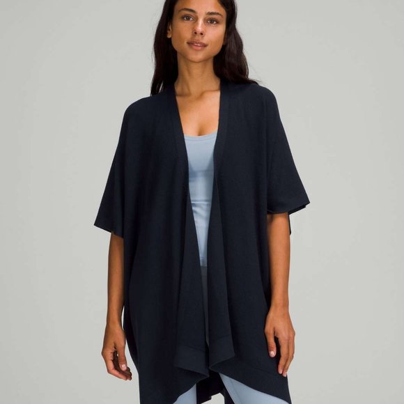 NWT Lululemon | Merino Wool Short Sleeve Wrap Size XS/S - Picture 1 of 8